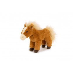 Koń stojący brązowy 30 cm