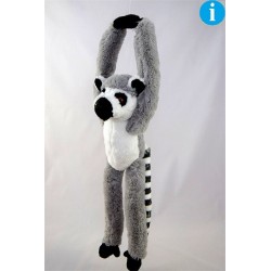 Lemur z rzepami 48cm